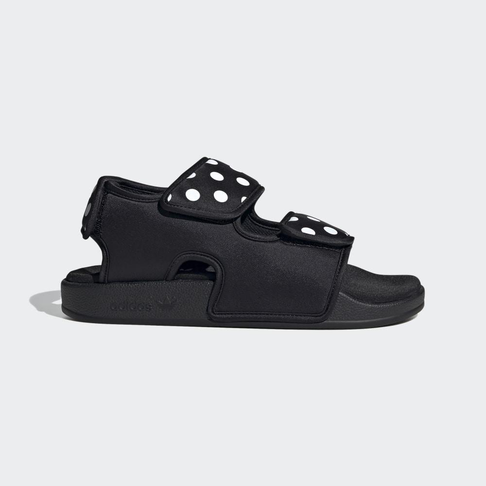 Adidas Women's Adilette 3.0 Sandals Black/White Ireland EF5641